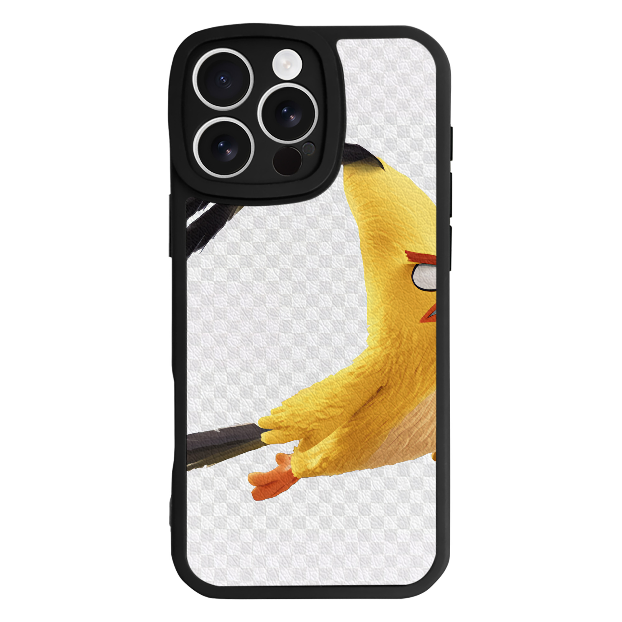 （画像用） Angry Birds アングリーバード 【iPhone 16シリーズ対応】シリコンスマホケース（レザー調） 材質：シリコン
